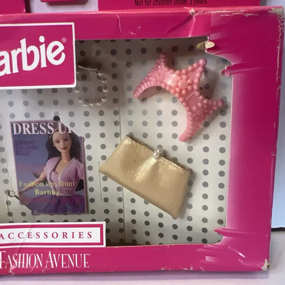 Mattel Barbie 1998 Fashion AVENUE Accessories SET#20963 - NEW IN BOX Shelf-ware